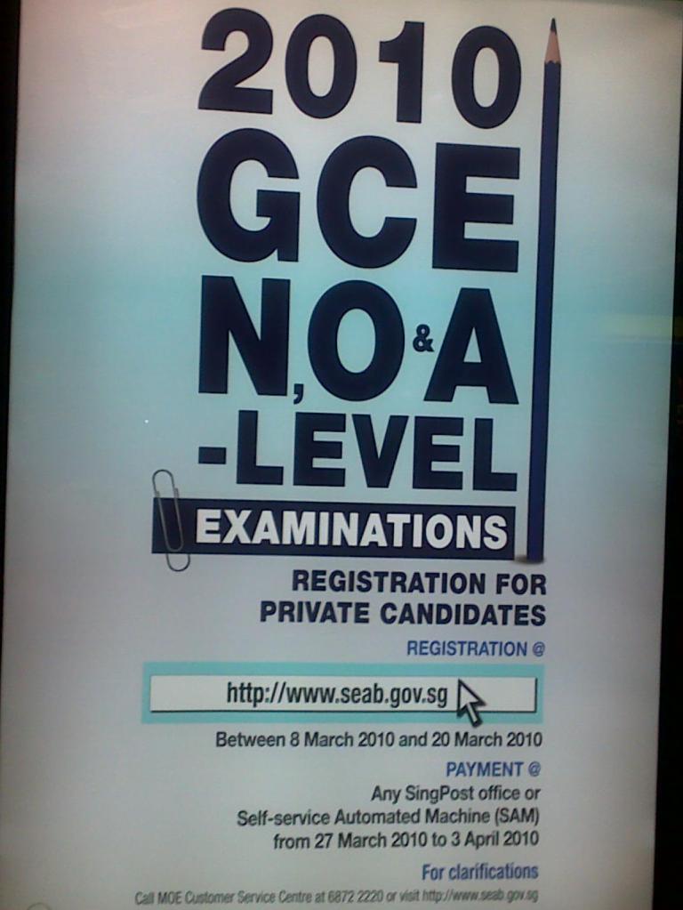 O Levels Registration for Private Students O Levels Registration for Private Students
